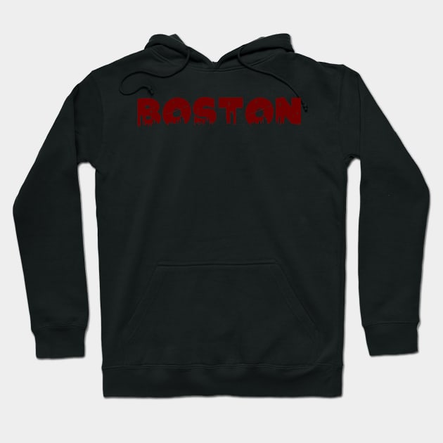 Boston Cityscape Hoodie by Rosemogo